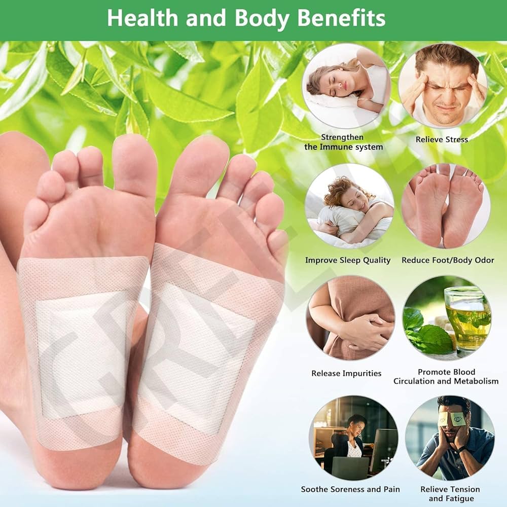 Detox Foot Patches (Pack of 1) 10 Patches