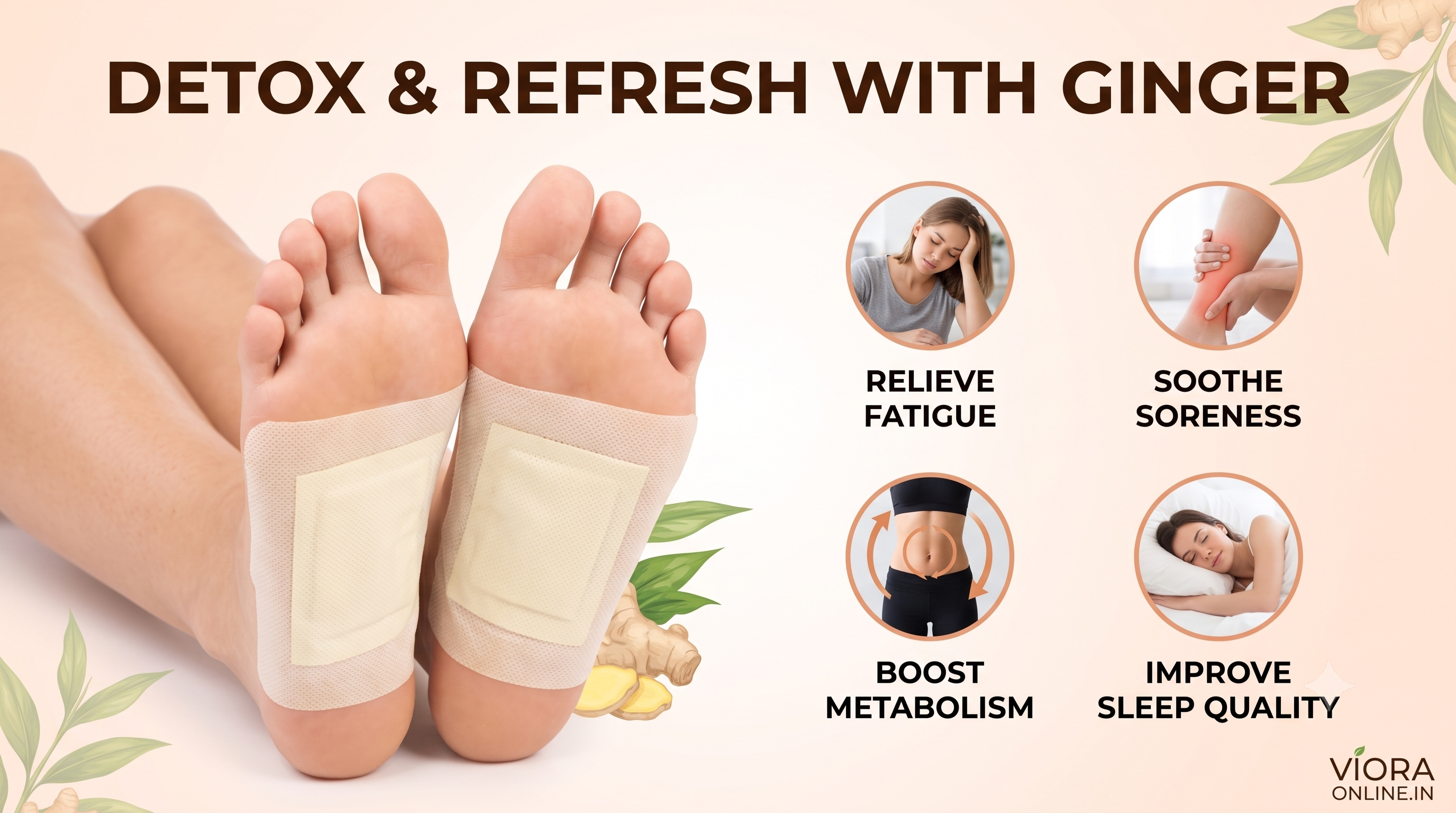 Detox Foot Patches (Pack of 1) 10 Patches