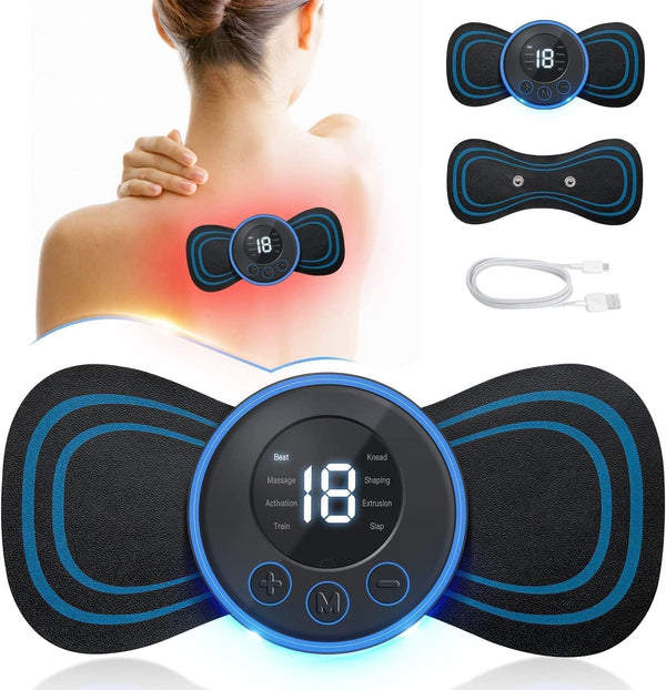 19 Adjustable Intensity Levels  Personalize your massage by selecting the intensity level that best suits your comfort and needs.