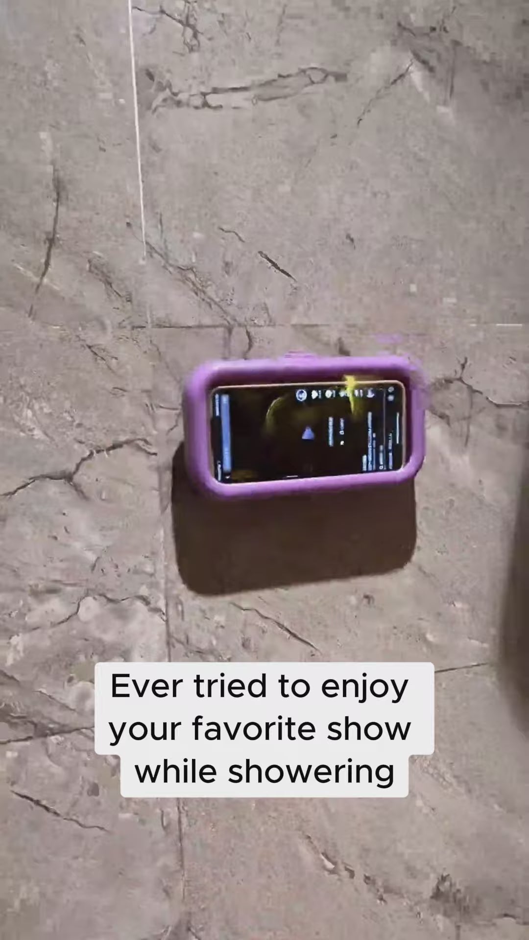 Waterproof Bathroom Wall Mount Phone Holder